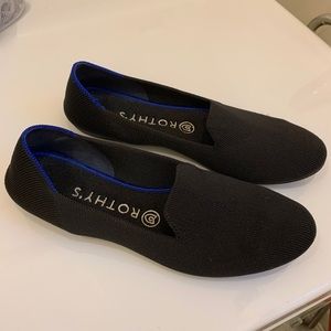 Rothy’s black loafers